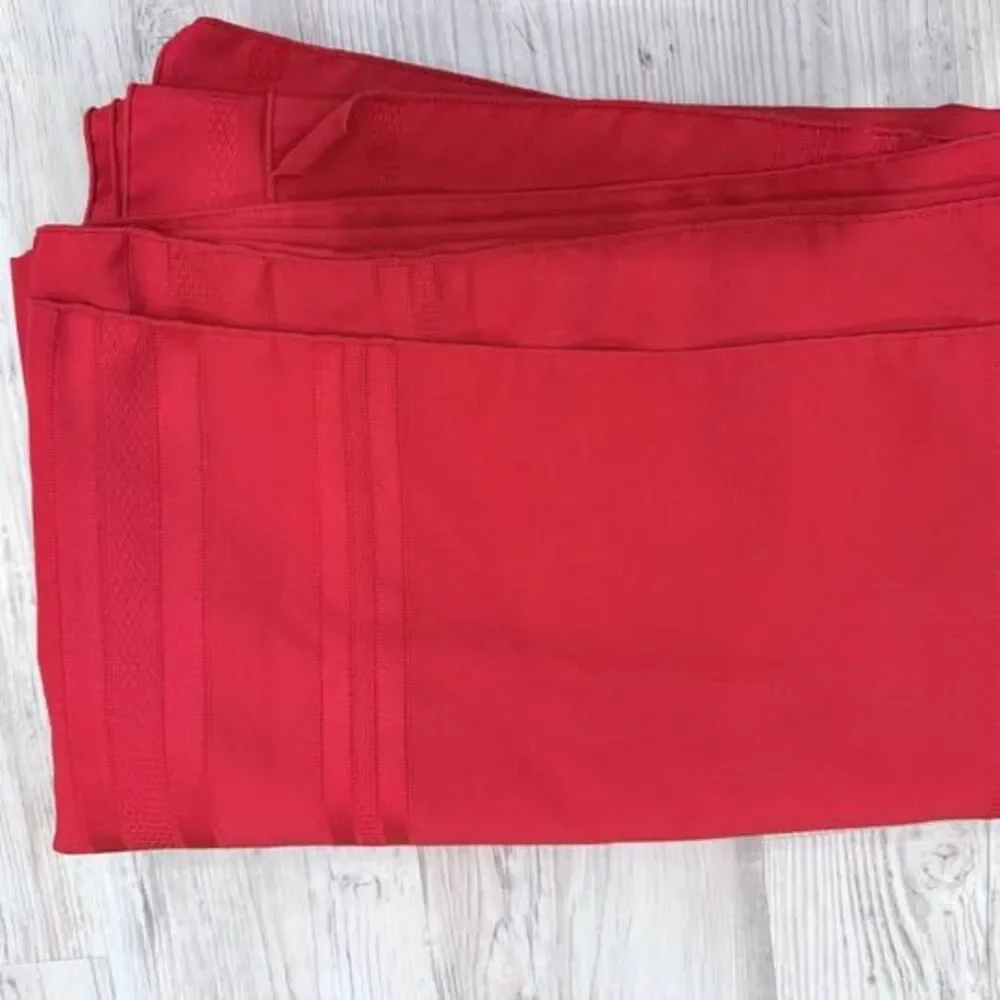 Red Fabric Tablecloth